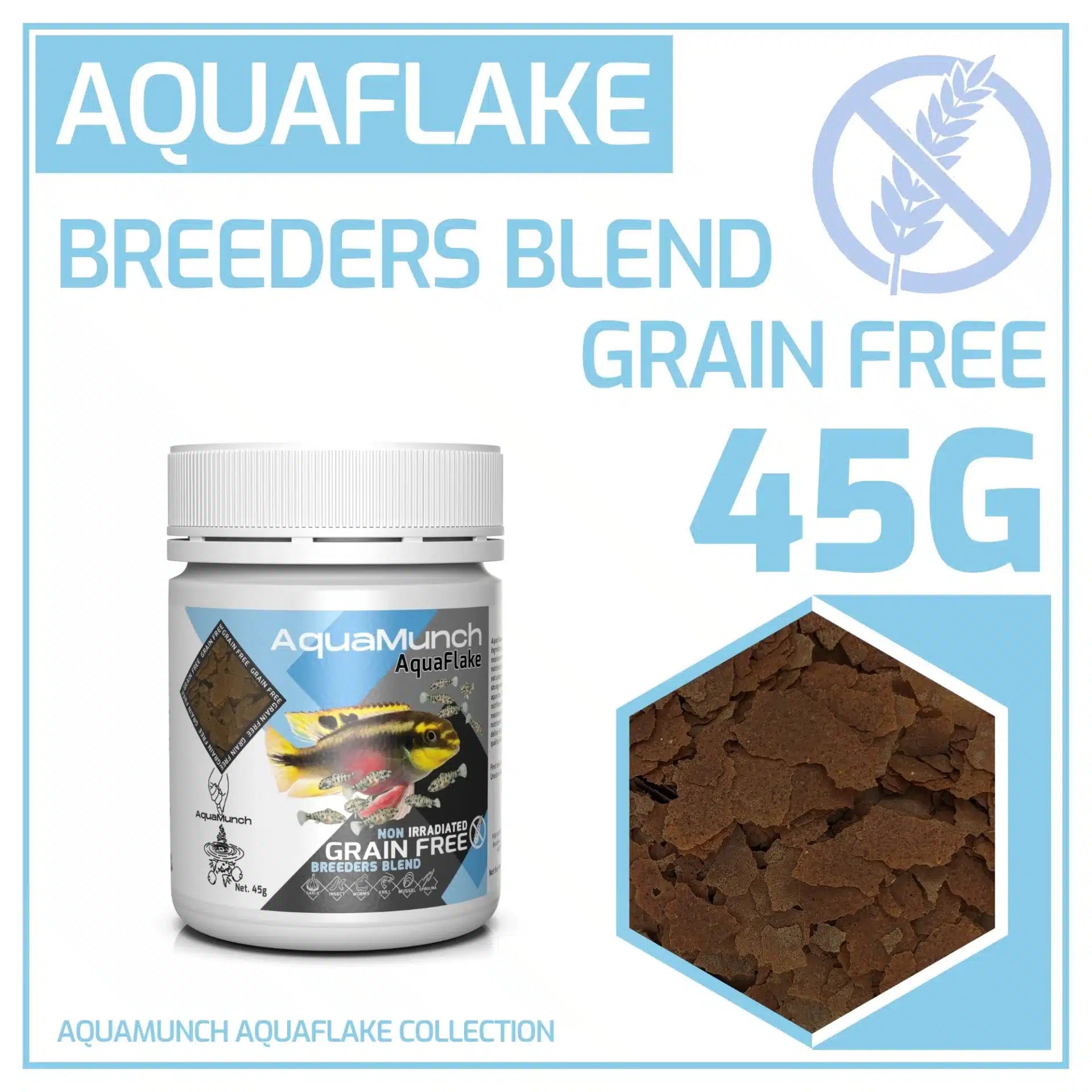 AquaFlake-Breeders-Blend-Grain-Free-45G