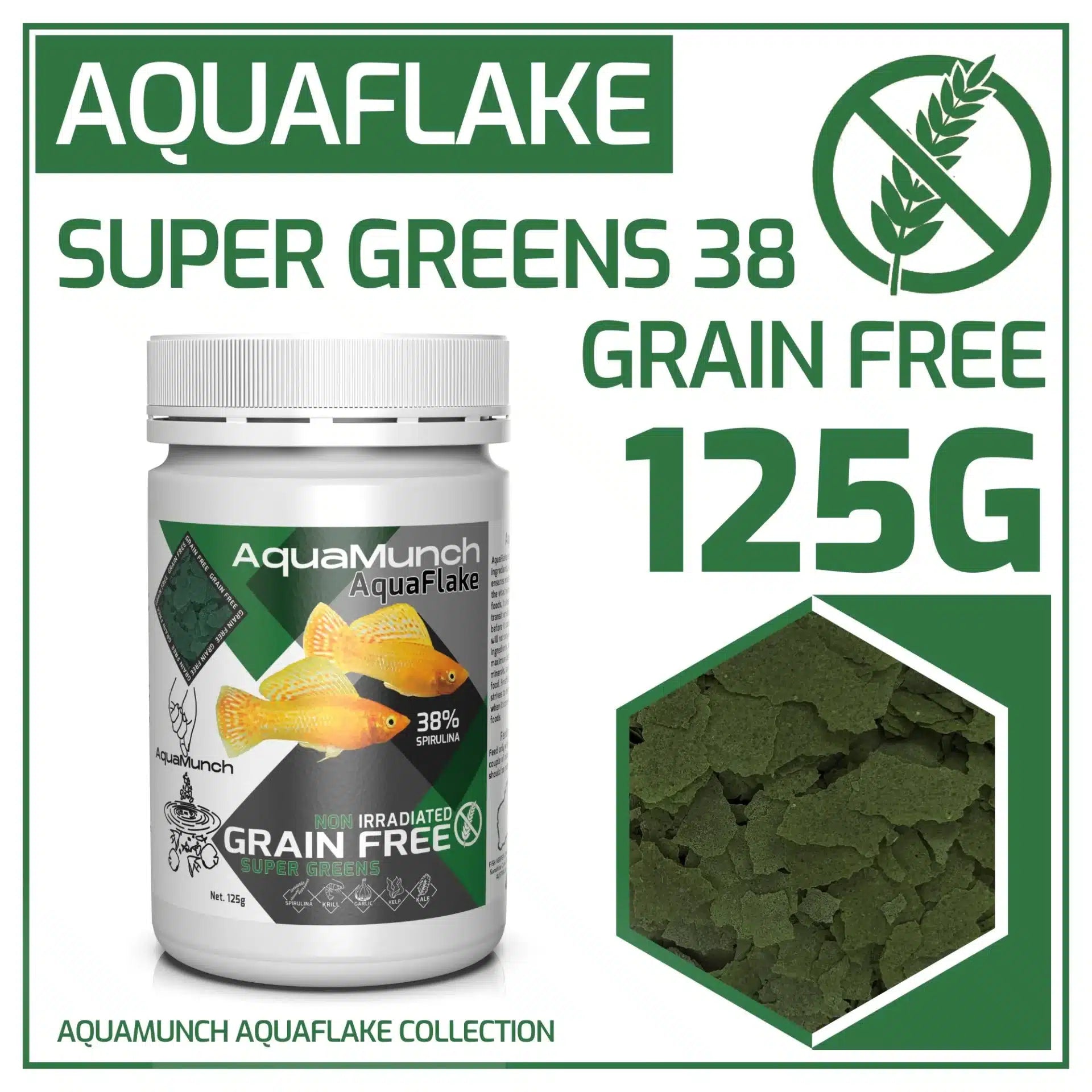 AquaFlake-Super-Green-38-Grain-Free-125G