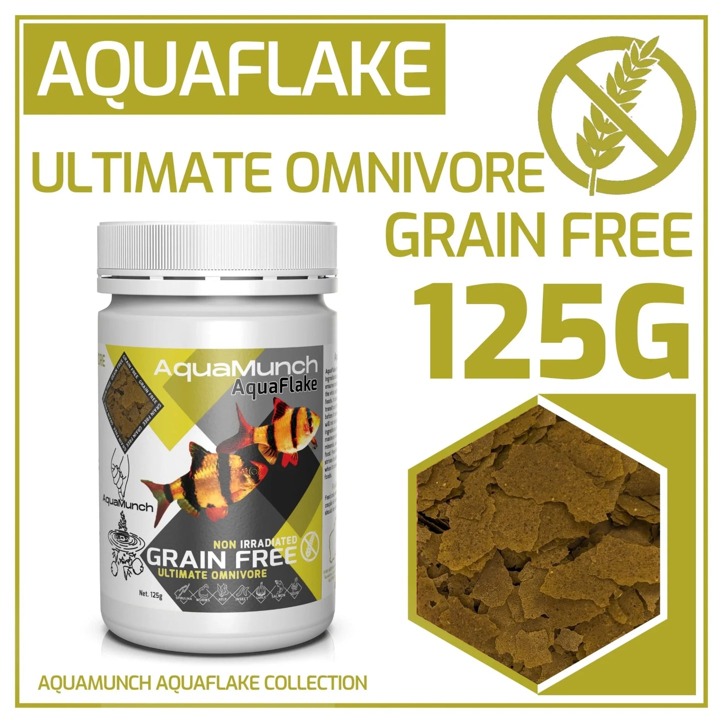 AquaFlake-Ultimate-Omnivore-Grain-Free-125G