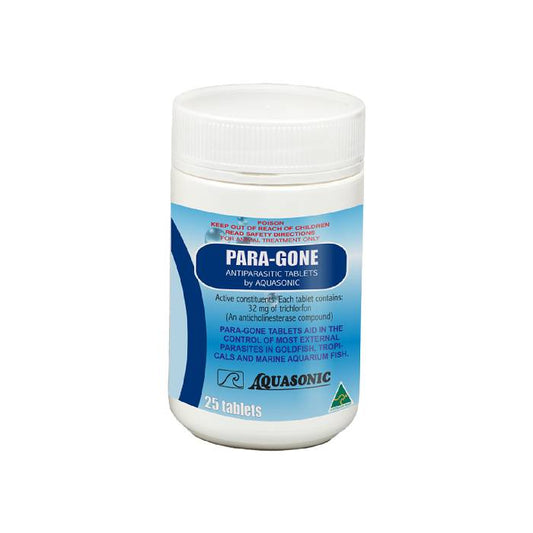 Aquasonic Para-Gone 25 Tablets
