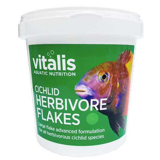 Cichlid-Herbivore-Flakes-90g-Pot-White