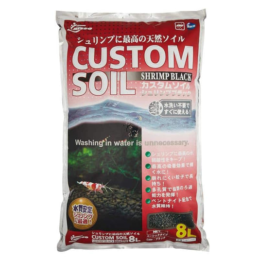 Nisso custom soil shrimp black 8l
